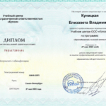 Димплом купол - Куницкая Елизавета Владимировна