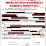 Опредление места жительства ребенка, алименты - Селиванов Ярослав Андреевич