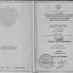Диплом - Соснин Сергей Александрович