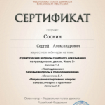 Сертификат 09.2025 - Соснин Сергей Александрович