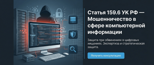 Статья 159.6. Мошенничество в сфере компьютерной информации
