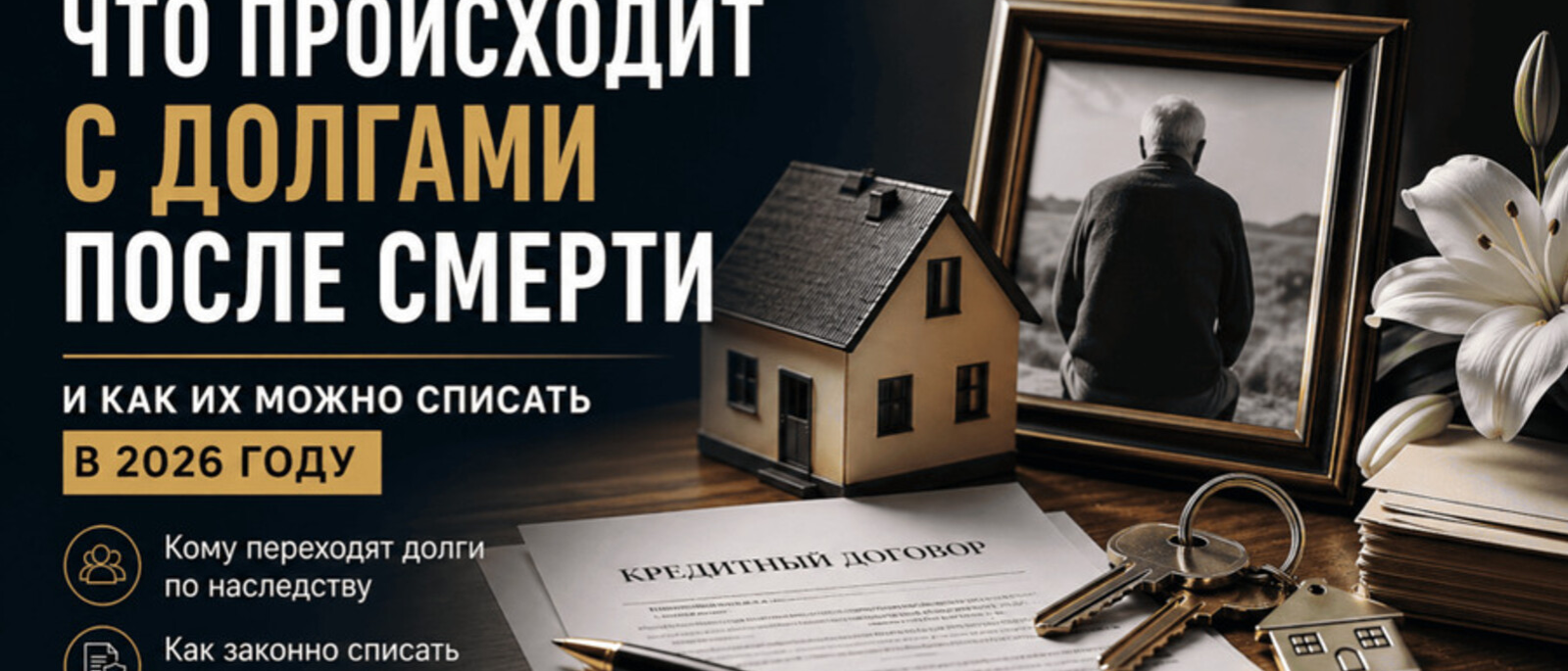 Адвокат Андреещев Денис Валерьевич объясняет: Долги по наследству в 2026 году: что делать и как списать через банкротство
