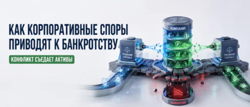 Как корпоративные споры приводят к банкротству
