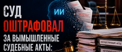 Суд оштрафовал за вымышленные судебные акты: ИИ не стал оправданием