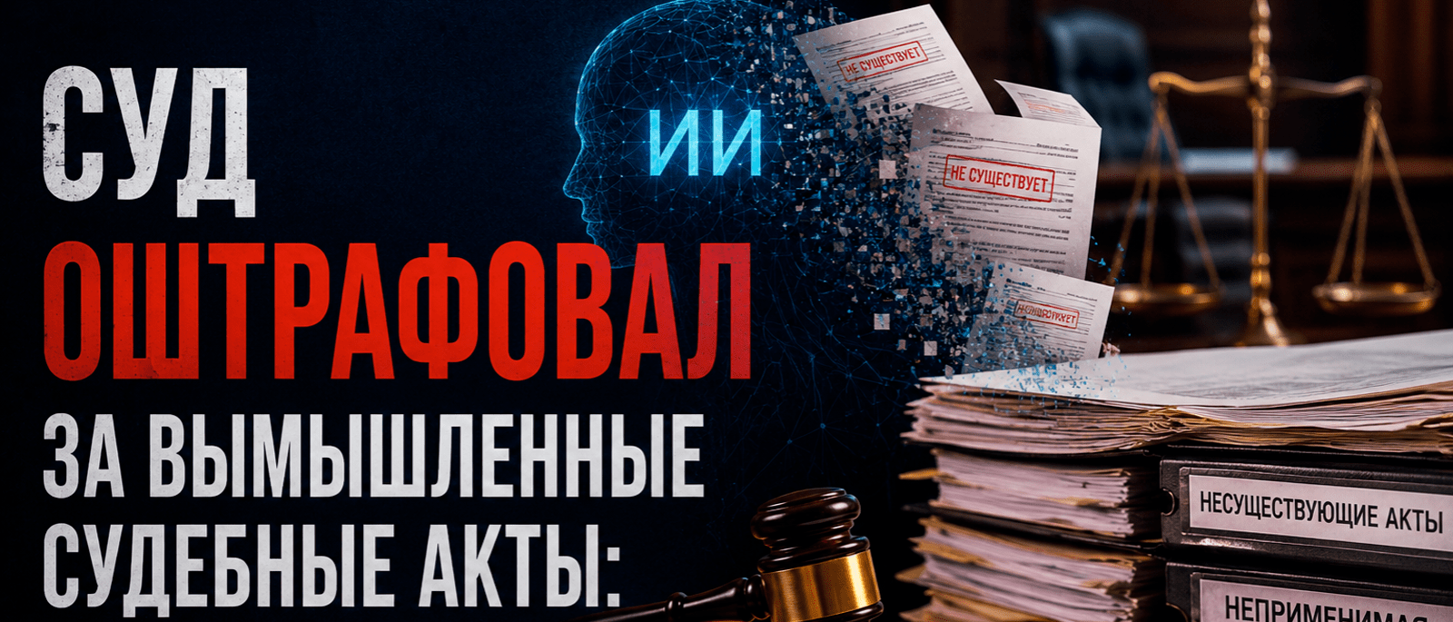 Юрист Воропаев Дмитрий Александрович объясняет: Суд оштрафовал за вымышленные судебные акты: ИИ не стал оправданием