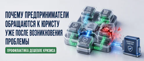 Почему предприниматели обращаются к юристу уже после возникновения проблемы