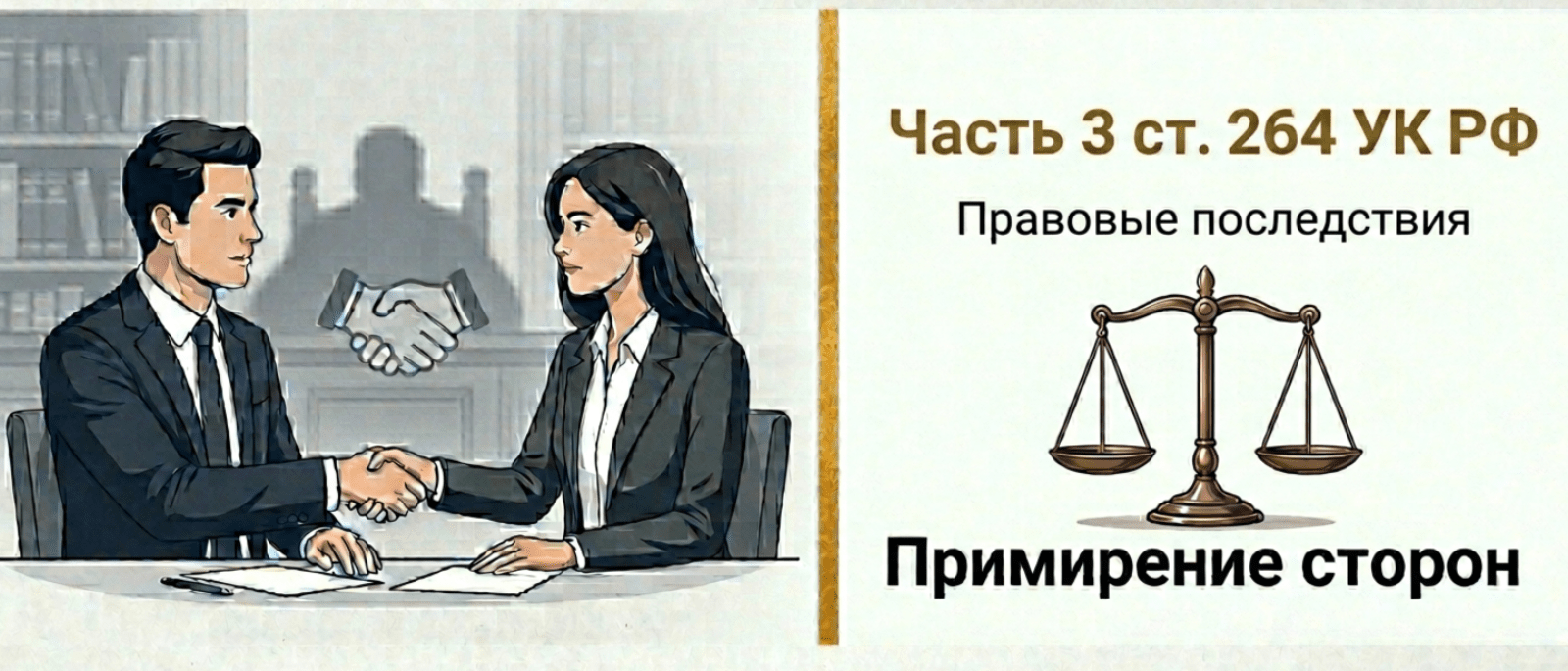 Адвокат Алексеенко Анатолий Владимирович объясняет: Часть 3 статьи 264 УК РФ: примирение сторон