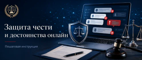 Защита чести и достоинства онлайн: пошаговая инструкция