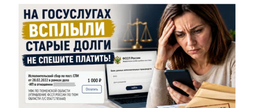 На Госуслугах появились старые долги по исполнительскому сбору. Что происходит