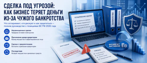Сделка под угрозой: как бизнес теряет деньги из-за чужого банкротства