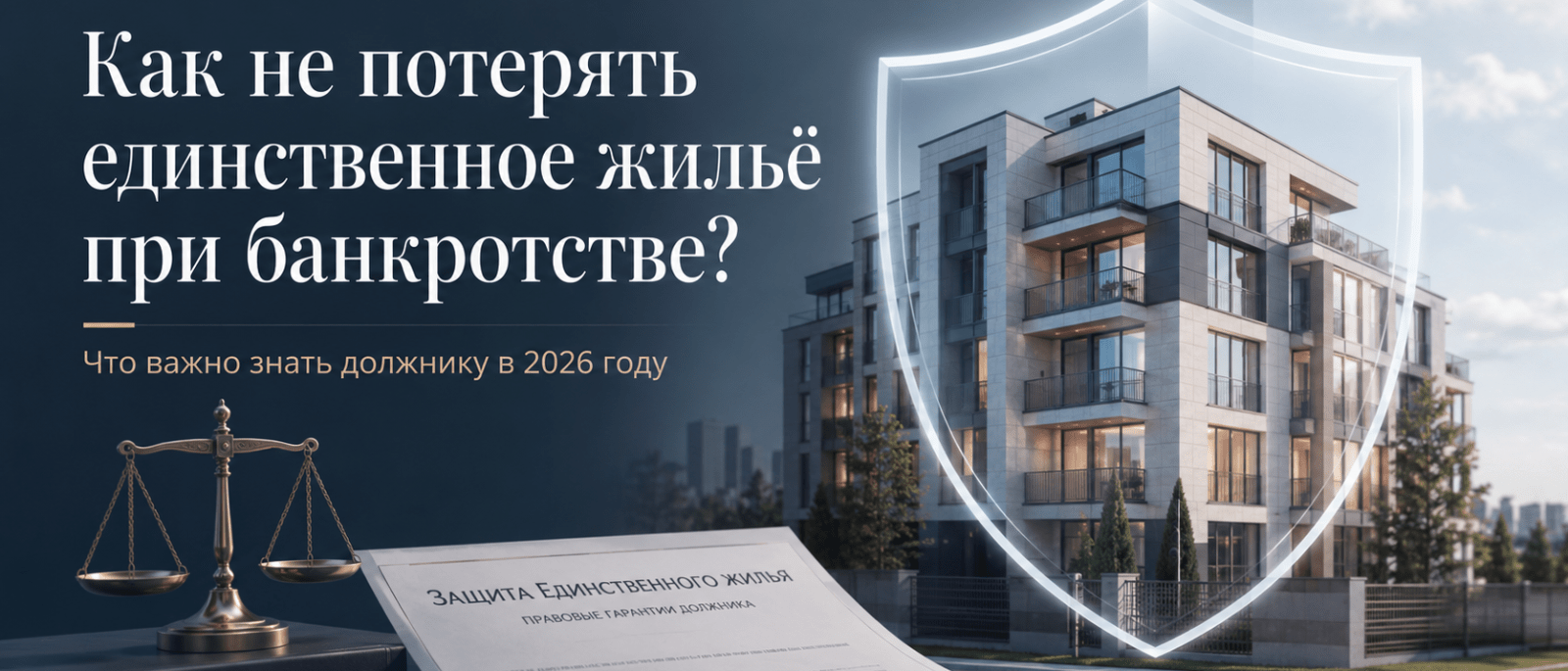 Юрист Изотов Ярослав Романович объясняет: Как не потерять единственное жильё при банкротстве