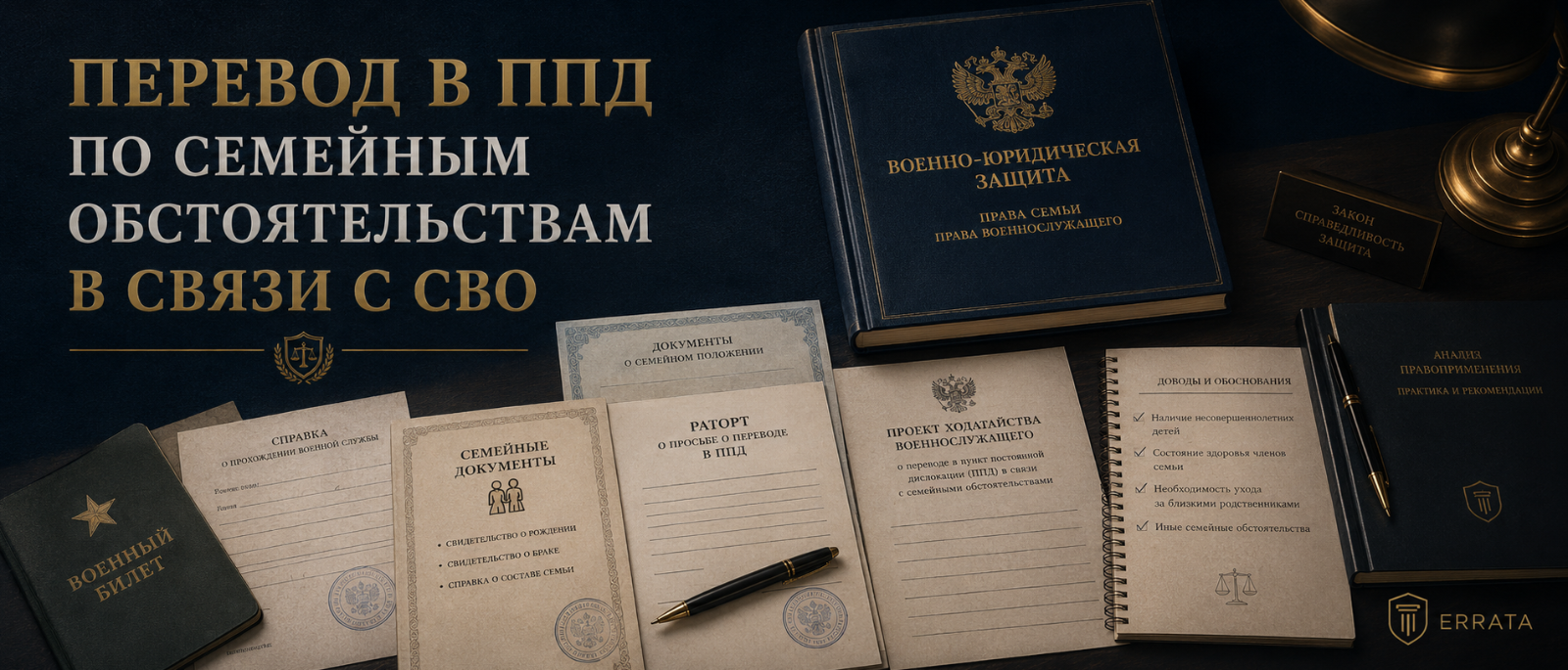 Адвокат Владимиров Вячеслав Викторович объясняет: Перевод военнослужащего в ППД при службе или гибели близкого родственника в СВО