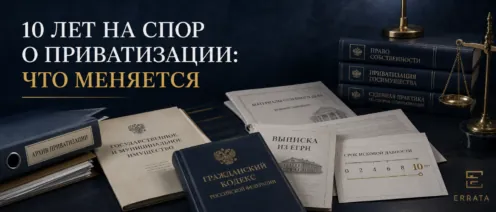 В ГК РФ закреплены сроки исковой давности по требованиям, связанным с нарушениями при приватизации