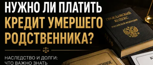 Нужно ли платить кредит умершего родственника