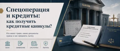 Спецоперация и кредиты: как получить кредитные каникулы
