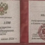 Удостоверение адвоката - Лапина Мария Николаевна