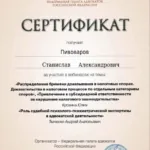 Сертификат - Пивоваров Станислав Александрович