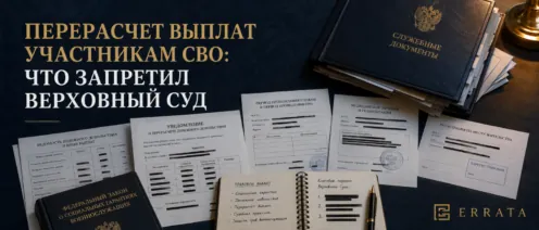 Верховный Суд разъяснил недопустимость произвольного уменьшения выплат участникам СВО