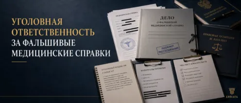 Установлена уголовная ответственность за подделку документов об отсутствии опасных заболеваний
