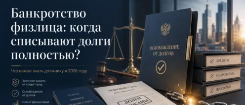 Банкротство физлица: когда списывают долги полностью