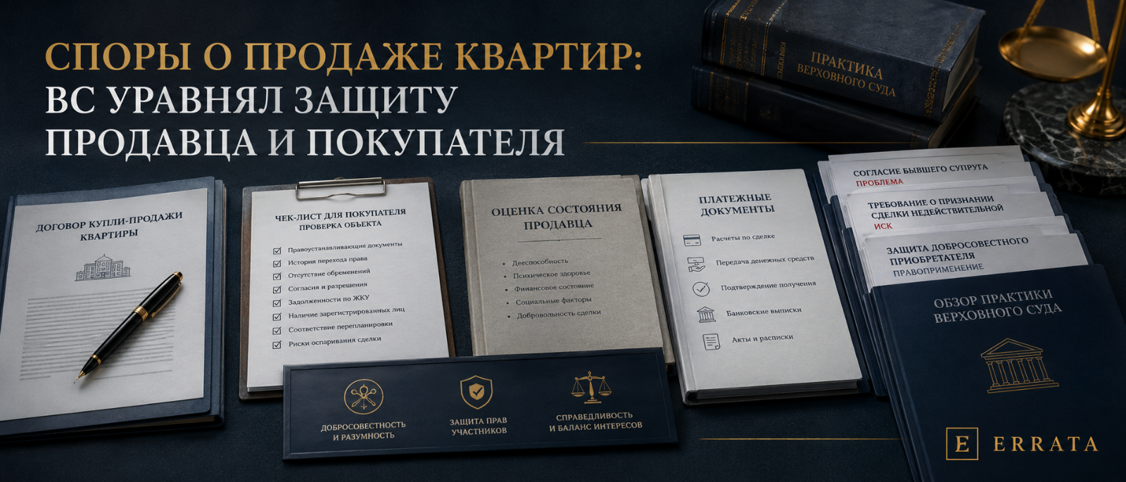Адвокат Владимиров Вячеслав Викторович объясняет: Верховный Суд сформировал единые подходы к оспариванию сделок с жилыми помещениями