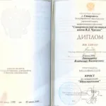 Диплом - Лавочников Владимир Викторович