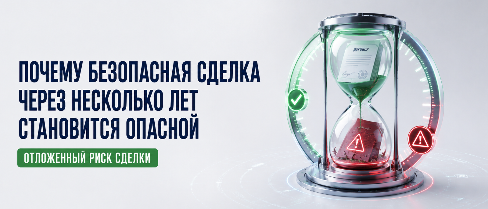 Юрист Немков Николай Владимирович объясняет: Почему безопасная сделка через несколько лет становится опасной