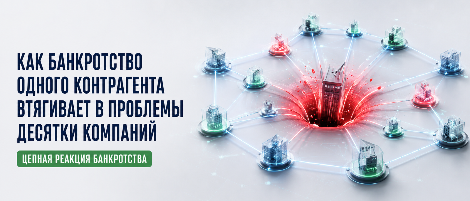 Юрист Немков Николай Владимирович объясняет: Как банкротство одного контрагента втягивает в проблемы десятки компаний