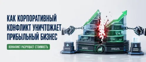 Как корпоративный конфликт уничтожает прибыльный бизнес