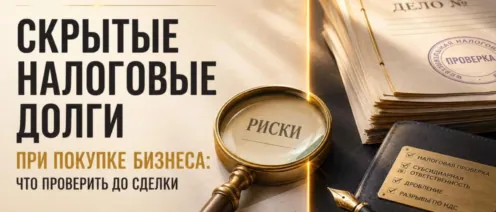 Скрытые налоговые долги при покупке бизнеса: что проверить до сделки