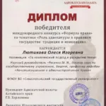 Диплом - Лютикова Олеся Игоревна