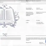 Диплом о проф переподготовке - Инешина Жанна Игоревна
