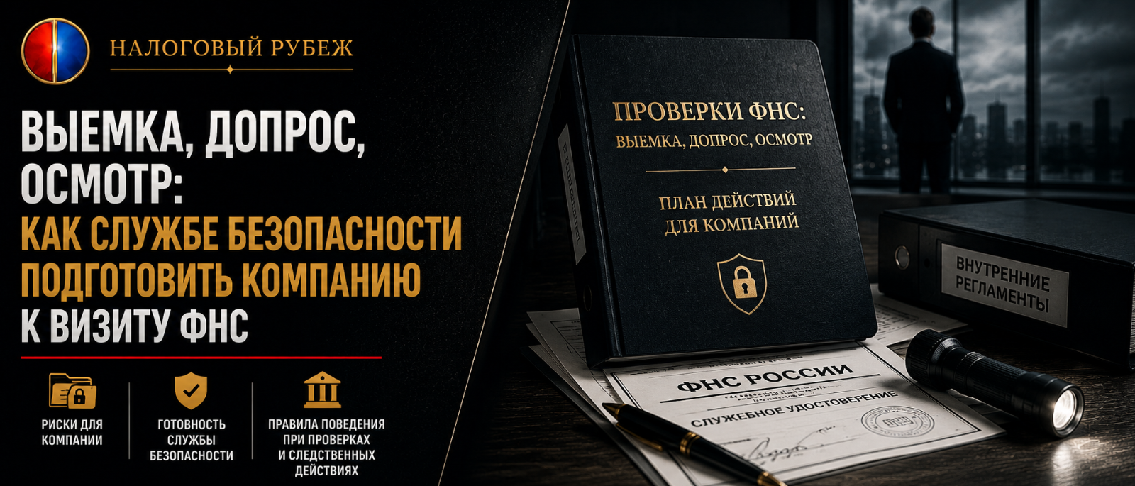 Юрист Ивкин Руслан Александрович объясняет: Выемка, допрос, осмотр: как службе безопасности подготовить компанию к визиту ФНС
