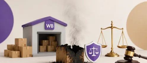 Товар сгорел на складе Wildberries. Можно ли взыскать убытки