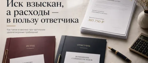 Иск удовлетворён, но судебные расходы взыскали в пользу ответчика: как это возможно