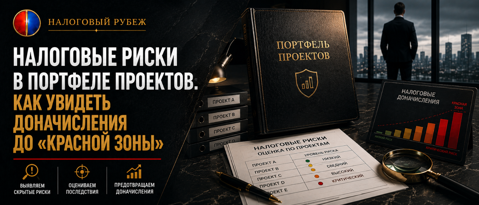 Юрист Ивкин Руслан Александрович объясняет: Налоговые риски в портфеле проектов: как увидеть доначисления до «красной зоны»