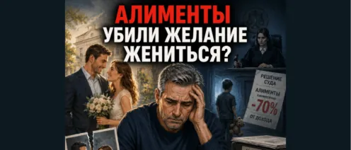Алименты убили желание жениться
