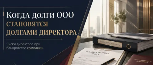 Когда долги ООО становятся долгами директора: риски при банкротстве компании