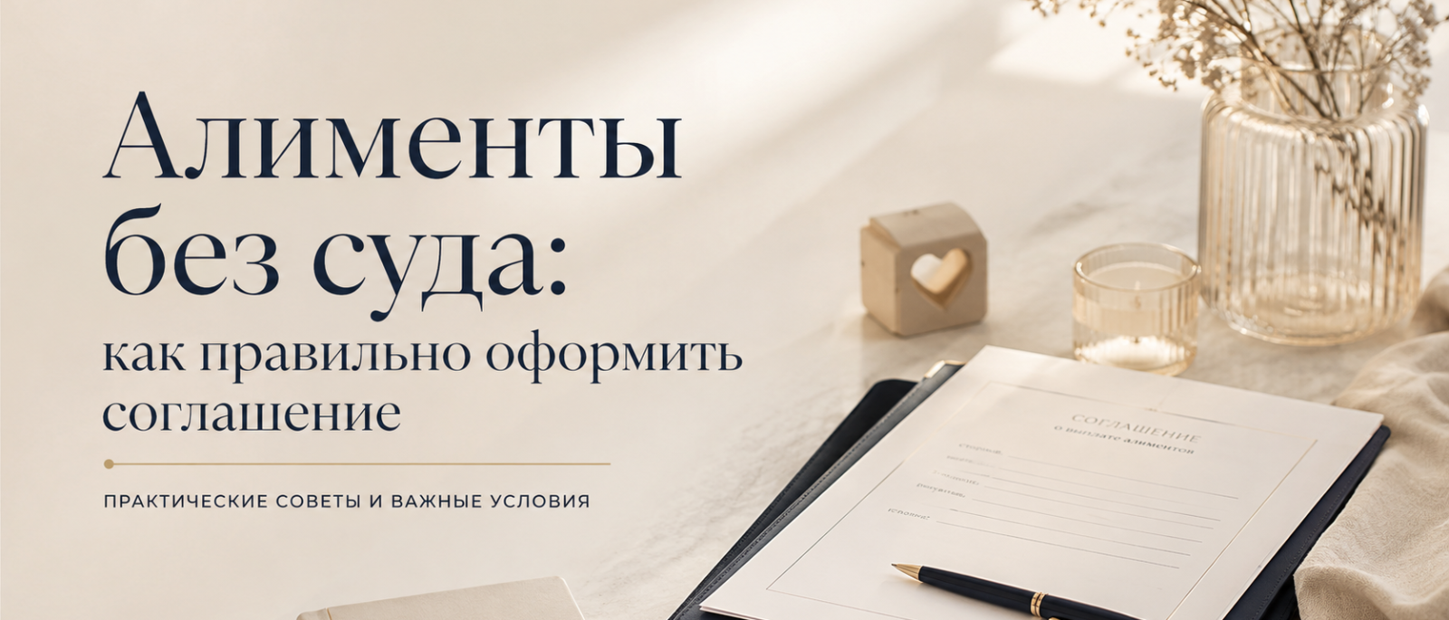Юрист Кудряшова Милана Александровна объясняет: Алименты без суда: как правильно оформить соглашение и что в нем предусмотреть