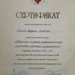 Сертификат 2 - Сергеев Вадим Сергеевич