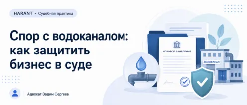 Водоканал предъявил 783 тысячи рублей: как проверка точки отбора проб и формулы снизила взыскание