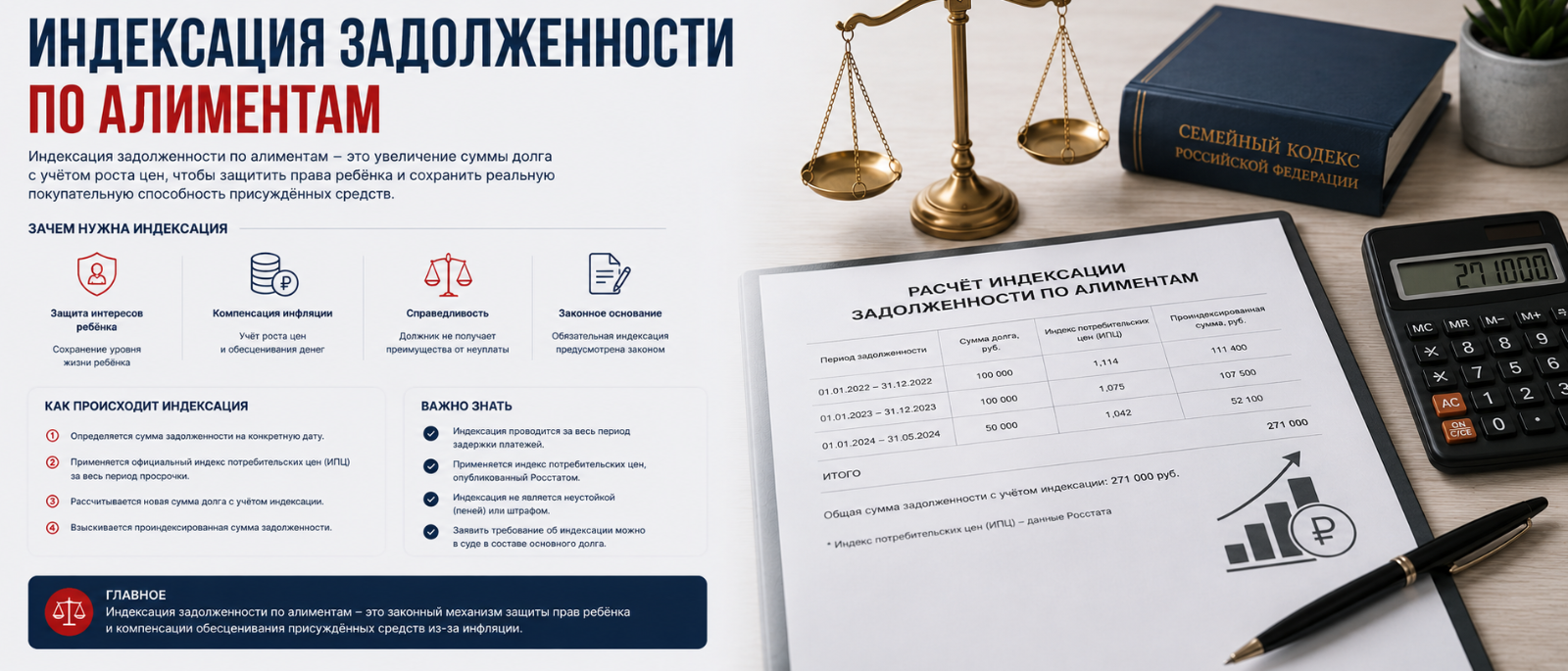 Юрист Сараев Михаил Юрьевич объясняет: Индексация задолженности по алиментам