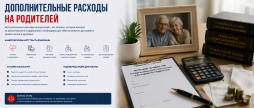 Дополнительные расходы на родителей