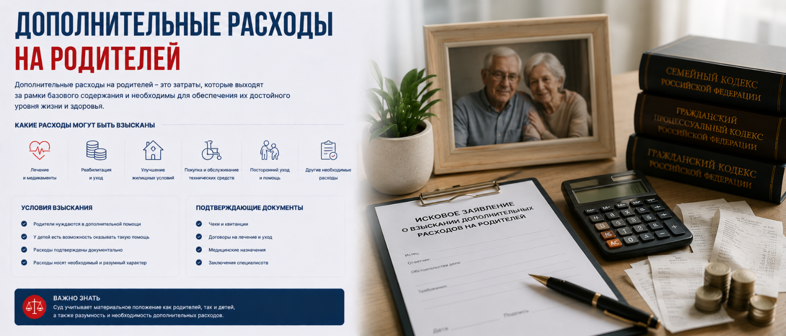 Юрист Сараев Михаил Юрьевич объясняет: Дополнительные расходы на родителей