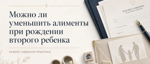 Можно ли уменьшить алименты при рождении второго ребенка