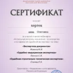 Сертификат 5 - Хертек Аяна Олеговна