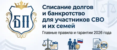 Списание долгов и банкротство для участников СВО и их семей: главные правила и гарантии 2026 года