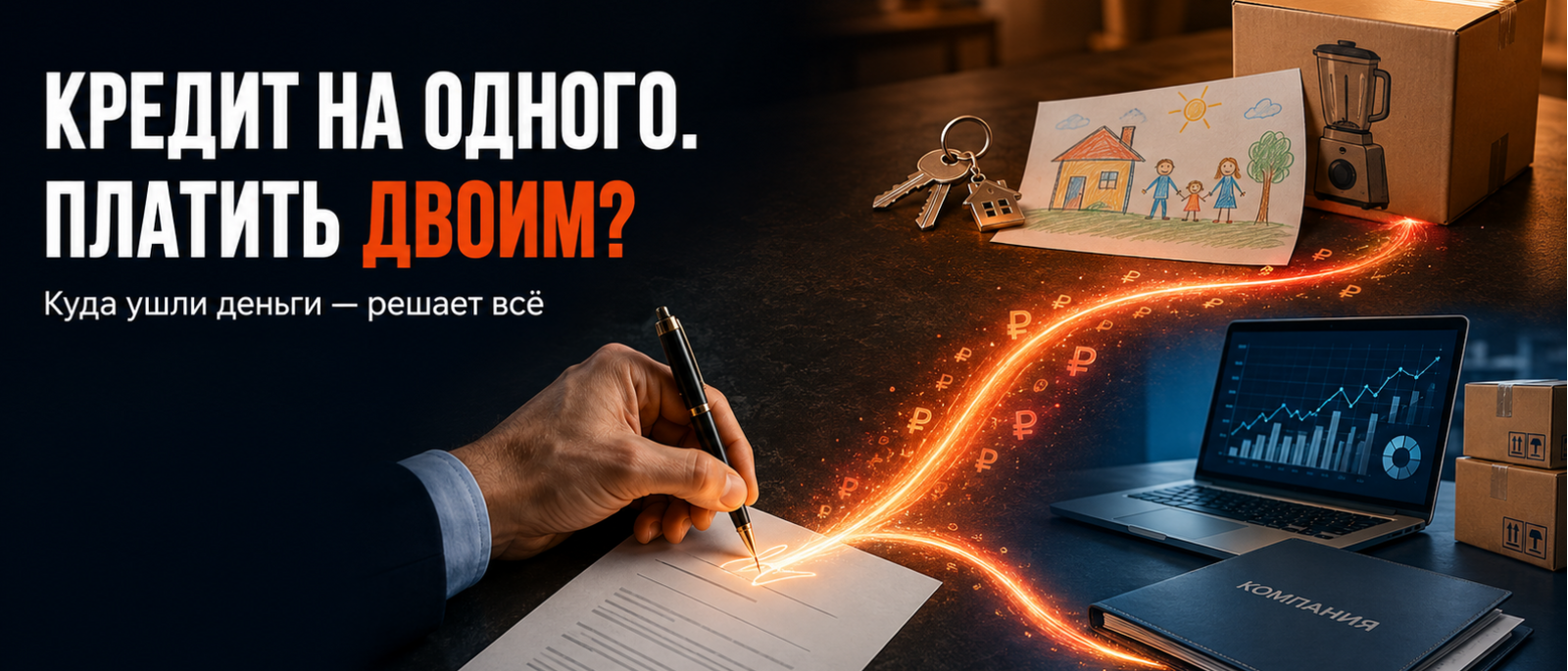 Адвокат Карданов Замир Арсенович объясняет: Кредит оформлен на мужа. Когда платить придётся обоим