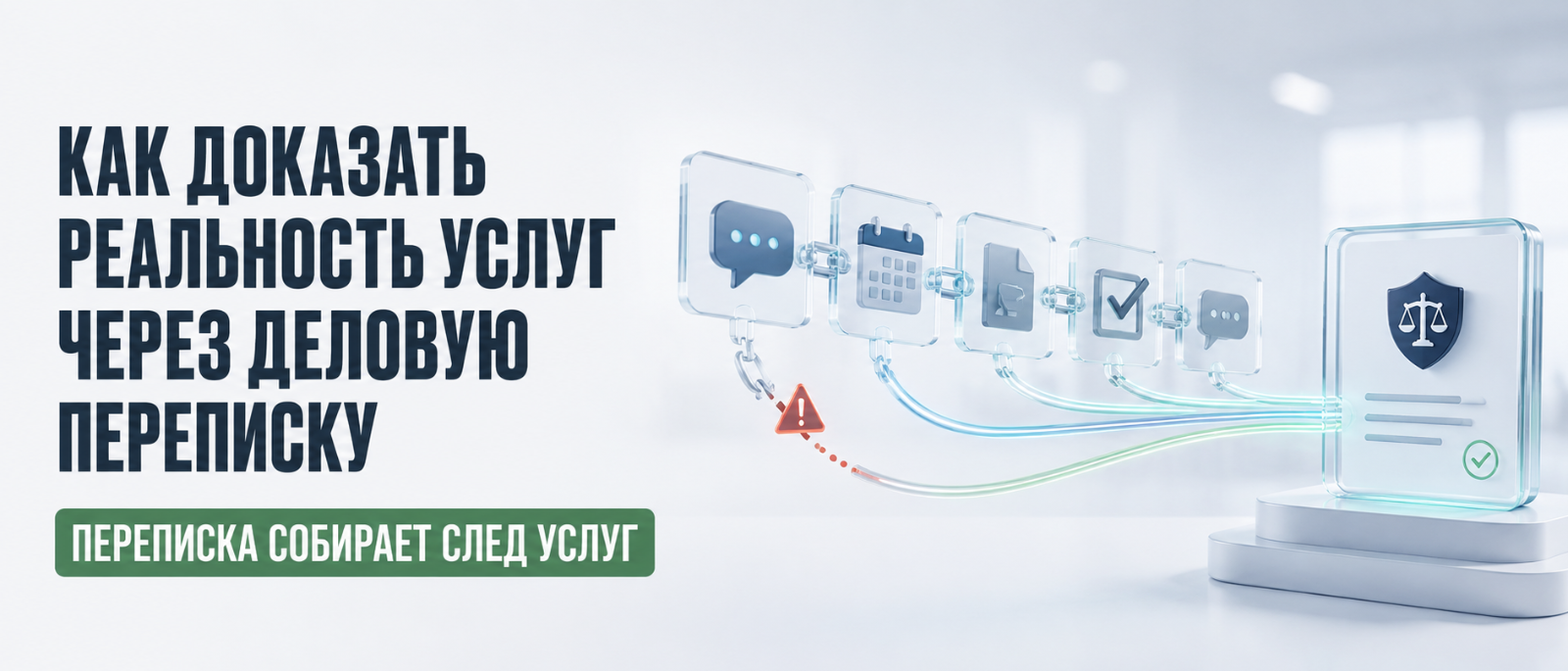 Юрист Немков Николай Владимирович объясняет: Как доказать реальность услуг через деловую переписку