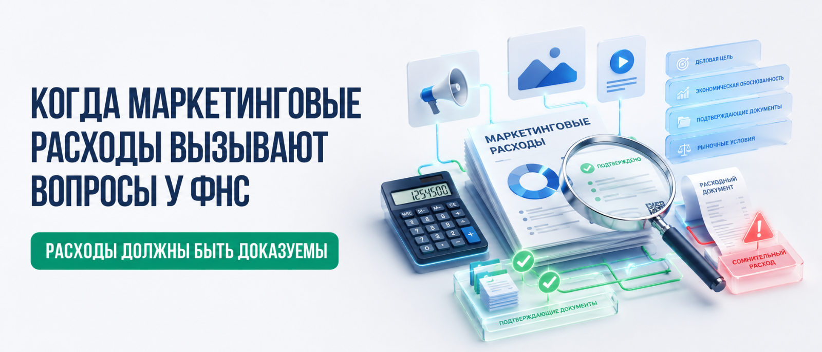 Юрист Немков Николай Владимирович объясняет: Когда маркетинговые расходы вызывают вопросы у ФНС